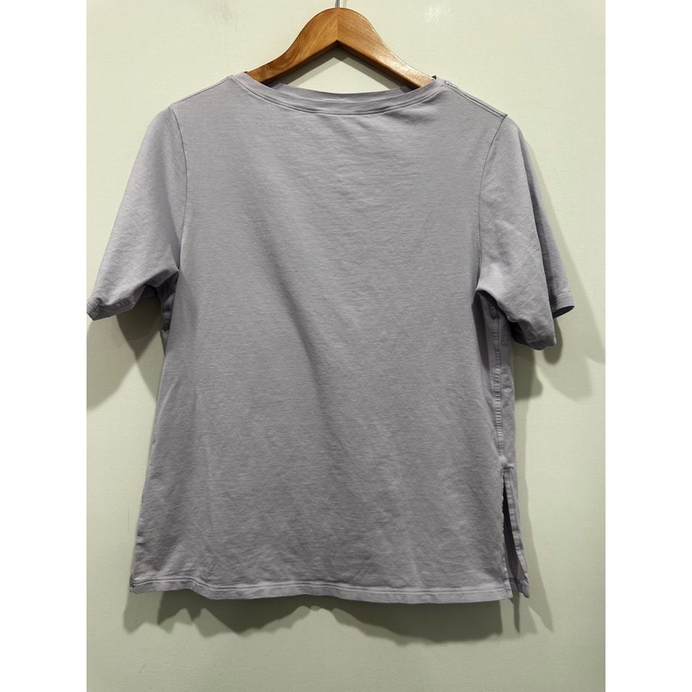 Lululemon Lilac Purple Short Sleeve Side Slit Athletic Yoga T-Shirt